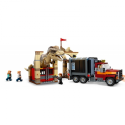 76948 LEGO JURASSIC WORLD UCIECZKA TYRANOZAURA I ATROCIRAPTORA