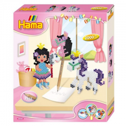 3252 KORALIKI HAMA MIDI KSIĘŻNICZKA I KONIKI 2500 EL