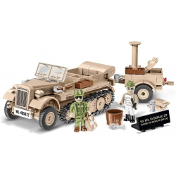 2272 KLOCKI COBI SD.KFZ 10 DEMAG D7 + KUCHNIA HF14