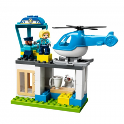 10959 LEGO DUPLO POSTERUNEK POLICJI I HELIKOPTER