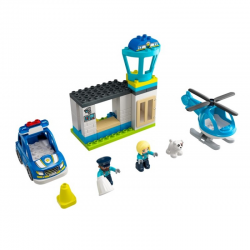 10959 LEGO DUPLO POSTERUNEK POLICJI I HELIKOPTER