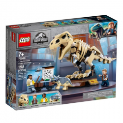 76940 LEGO JURASSIC WORLD WYSTAWA SKAMIENIAŁOŚCI TYRANOZAURA