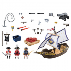 70412 PLAYMOBIL PIRACI STATEK ROTROCK