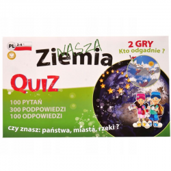 804525 GRA QUIZ NASZA ZIEMIA 2W1