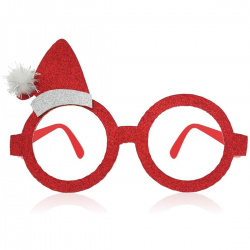 162172 ŚWIĄTECZNE OKULARY ELF PRZEBRANIE