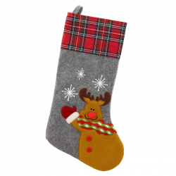 623502 SKARPETA ŚWIĄTECZNA NA PREZENTY RENIFER