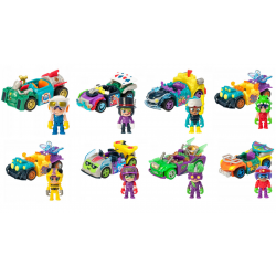 020333 T-RACERS GLOW RACE SERIA 4 AUTKO + FIGURKA