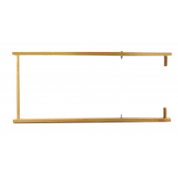 000361 POPYCH RĄCZKA PCHACZ SANKI DREWNIANE