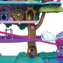 HHJ06 POLLY POCKET DOMEK NA DRZEWIE ZWIERZĄTKA