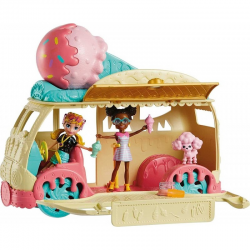 HHX77 POLLY POCKET MODNA MOBILNA LODZIARNIA