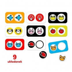 491996 CZUCZU PUZZLE KONTRASTOWE DO PARY