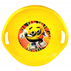 496513 ŚLIZG TALERZ ZJAZDOWY JABŁUSZKO RÓŻNE KOLORY