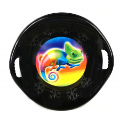 496513 ŚLIZG TALERZ ZJAZDOWY JABŁUSZKO RÓŻNE KOLORY