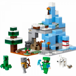 21243 LEGO MINECRAFT OŚNIEŻONE SZCZYTY