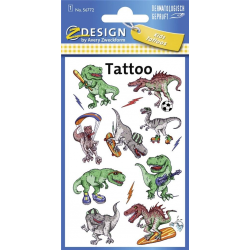 567722 NAKLEJKI TATUAŻE DINOZAUR TATUAŻ TATTOO