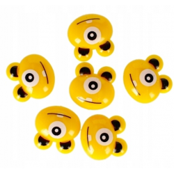 800456 MAGNESY DO TABLICY BUŹKI STARPAK 6 SZT.