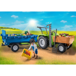 71249 PLAYMOBIL TRAKTOR Z PRZYCZEPĄ