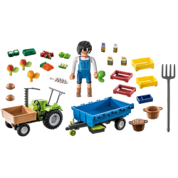 71249 PLAYMOBIL TRAKTOR Z PRZYCZEPĄ