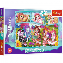 13261 TREFL PUZZLE ENCHANTIMALS 200 ELEMENTÓW