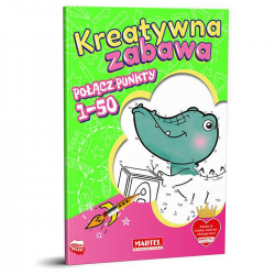322690 KSIĄŻECZKA KREATYWNA ZABAWA POŁĄCZ PUNKTY 1-50