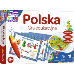 02114 TREFL MAGICZNY OŁÓWEK POLSKA GRA EDUKACYJNA