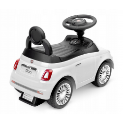 388618 SAMOCHÓD JEŹDZIK FIAT 500 PCHACZ POJAZD BIAŁY