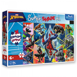 050024 TREFL PUZZLE SHAPES 160 EL SPIDERMAN