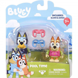 13039 BLUEY BLUE BINGO ZABAWA NA BASENIE 2 FIGURKI