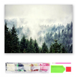 064219 HAFT DIAMENTOWY MOZAIKA 5D LAS