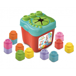 17807 CLEMMY KOSZYK SENSORYCZNY KLOCKI MIĘKKIE