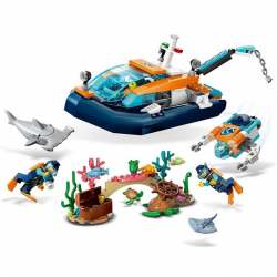 60377 LEGO CITY ŁÓDŹ DO NURKOWANIA BADACZA