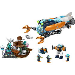 60379 LEGO CITY ŁÓDŹ PODWODNA BADACZA DNA MORSKIEGO