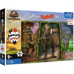 150020 TREFL PUZZLE SUPER SHAPE XL JURASSIC WORLD 160 EL