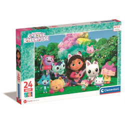 285204 CLEMENTONI PUZZLE KOCI DOMEK GABI 24 EL