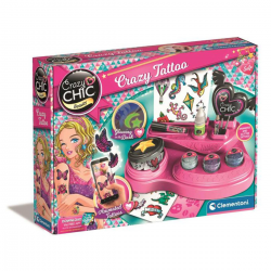 187713 CLEMENTONI CRAZY CHIC SZALONE TATUAŻE