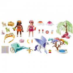 71246 PLAYMOBIL PIKNIK KSIĘŻNICZEK Z POWOZEM JEDNOROŻCA
