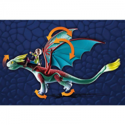 71083 PLAYMOBIL DRAGONS SMOK PIÓRKA + ALEX