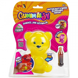 720054 GUMIMALSY INTERAKTYWNY GUMOWY MIŚ ŻÓŁTY
