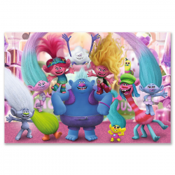 14359 TREFL PUZZLE ŚWIAT TROLLI MAXI 24 EL