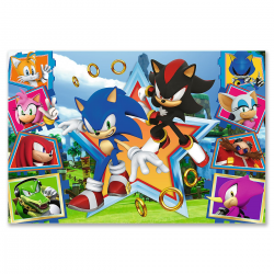 16465 TREFL PUZZLE POZNAJ SONIC'A 100 EL