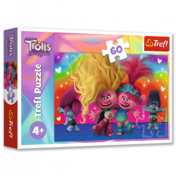 17386 TREFL PUZZLE PRZYJACIELSKIE TROLLE 60 EL