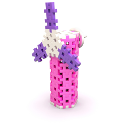 290171 KLOCKI MELI BASIC CONSTRUCTOR PINK 400 EL