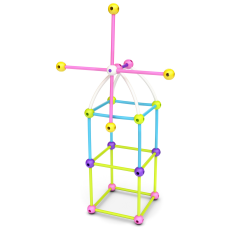 291390 KLOCKI MELI STIK PINK 300 EL