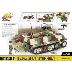 2283 COBI SMALL ARMY SD.KFZ. 251/9 STUMMEL