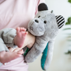 95529 WHISBEAR SZUMIĄCY MIŚ SENSORYCZNY TURKUS
