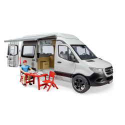 02672 BRUDER MERCEDES SPRINTER KAMPER SAMOCHÓD