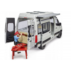 02672 BRUDER MERCEDES SPRINTER KAMPER SAMOCHÓD