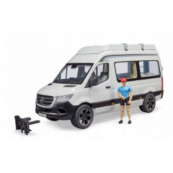 02672 BRUDER MERCEDES SPRINTER KAMPER SAMOCHÓD