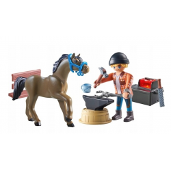 71357 PLAYMOBIL KOWAL BEN I KOŃ ACHILLES