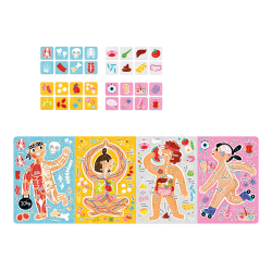 492429 CZUCZU PUZZLE TAK DZIAŁA MOJE CIAŁO 96 EL